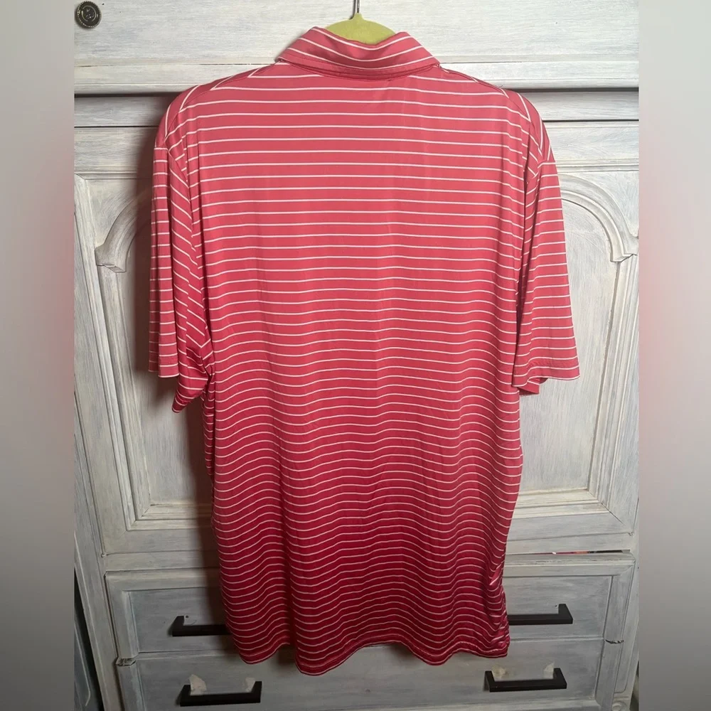 Ralph‎ Lauren RLX  M3 Short Sleeve Performance Polo Shirt Golf Outdoors Salmon